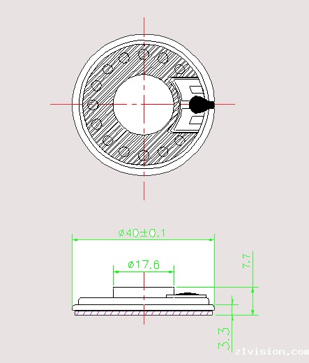 YD40-20 微型扬声器 YD40-20 微型扬声器